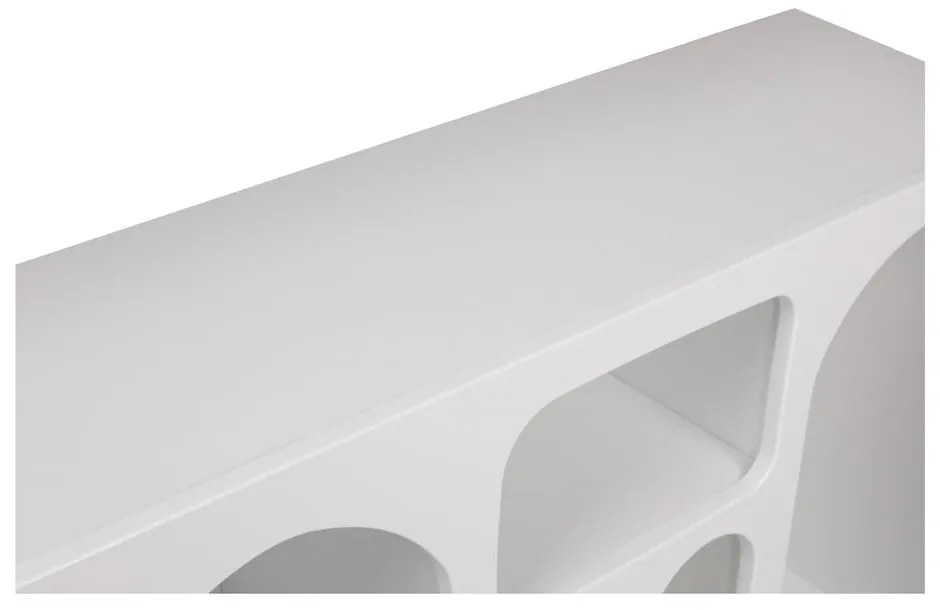 Biała wielopoziomowa półka 120 cm Lorin – Kalune Design