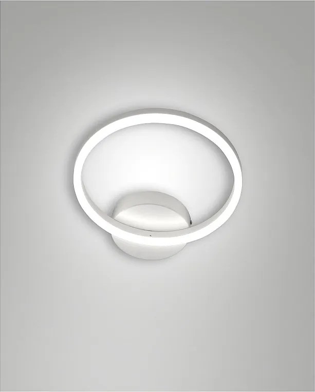 GIOTTO nowoczesna lampa sufitowa LED 18W biała 3508-21-102 Fabas Luce