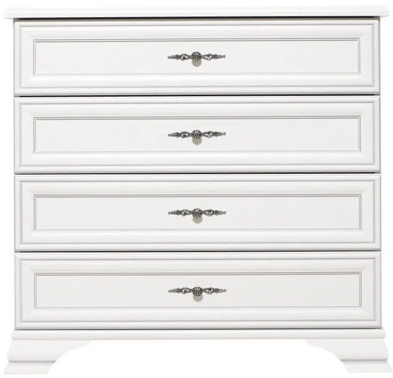 Komoda KENTAK KOM4S, alpejska biel