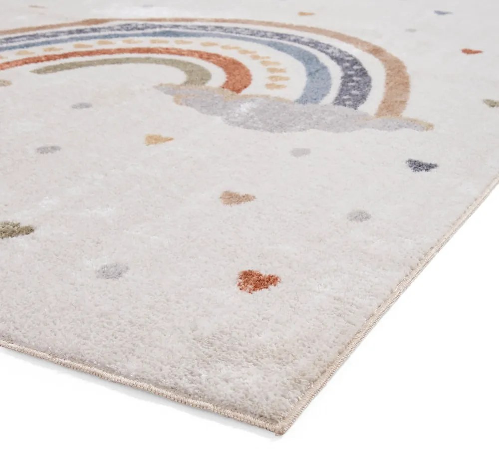 Kremowy dywan dziecięcy 120x170 cm Vida Rainbow – Think Rugs