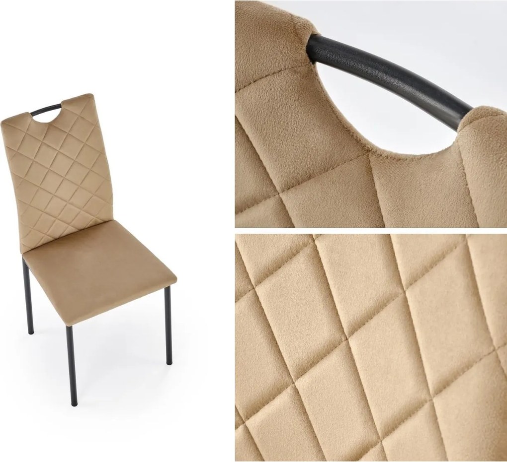 Krzesło z rączką do przenoszenia K577 Halmar