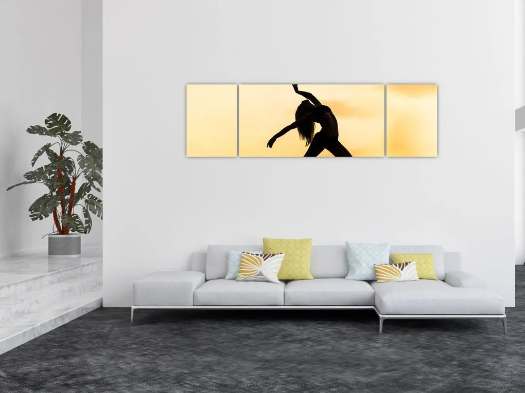 Obraz tancerki (170x50 cm)