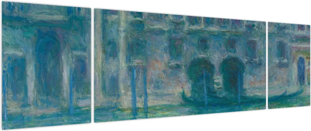 Obraz - Claude Monet, Palazzo da Mula, Venice, reprodukcje (170x50 cm)