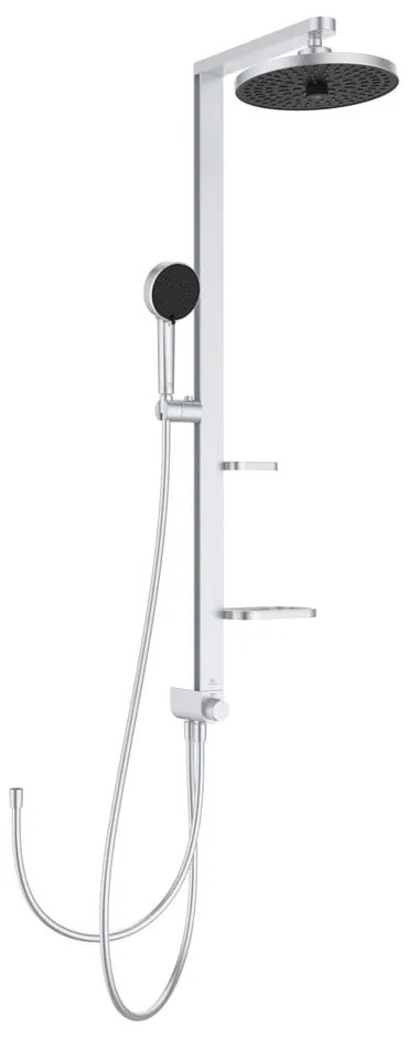 Metalowy zestaw prysznicowy w kolorze matowego srebra 110 cm ALU+ – Ideal Standard