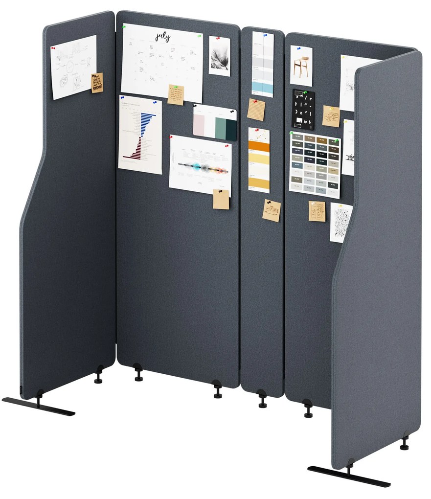 Parawan akustyczny SADIE Carbon Fog 260/145 cm