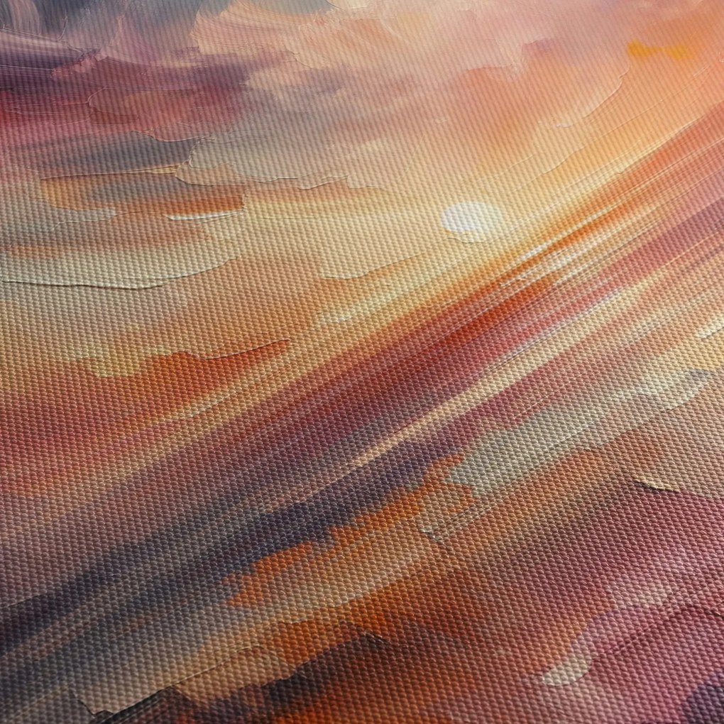 Obraz - Malowane zorze (70x50 cm)