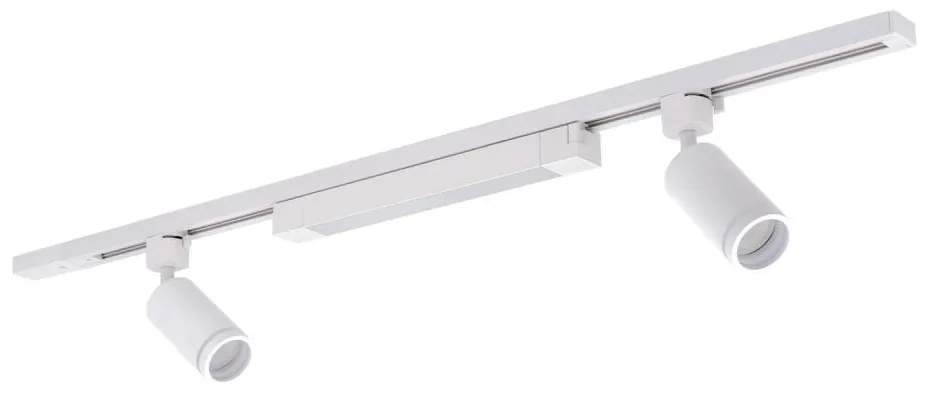 LED oprawa punktowa w systemie szynowym TRACER 2xGU10/10W/230V + LED/20W 1 m biała