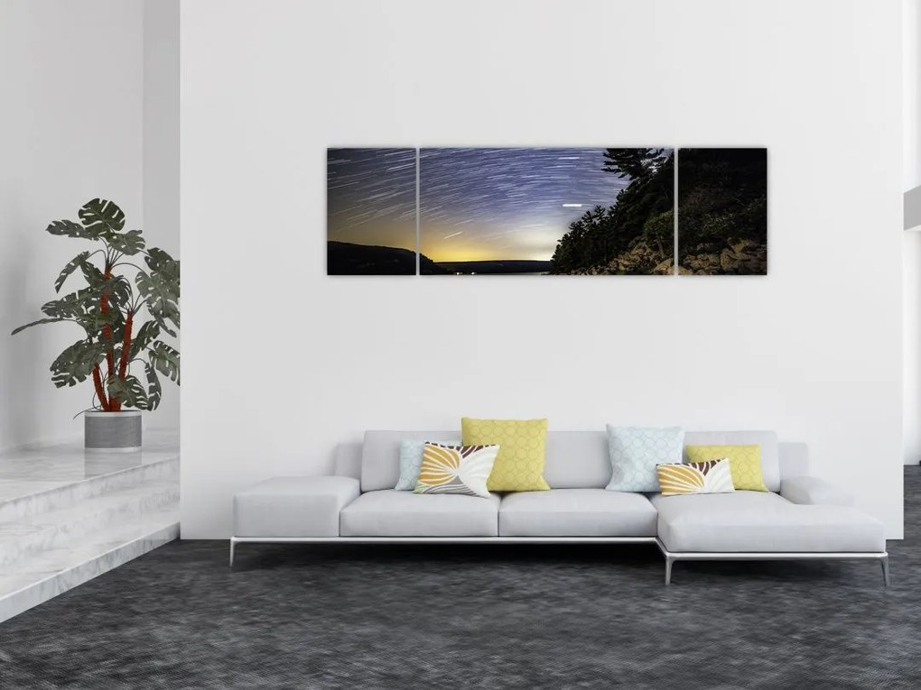 Obraz - niebo podczas zachodu słońca (170x50 cm)