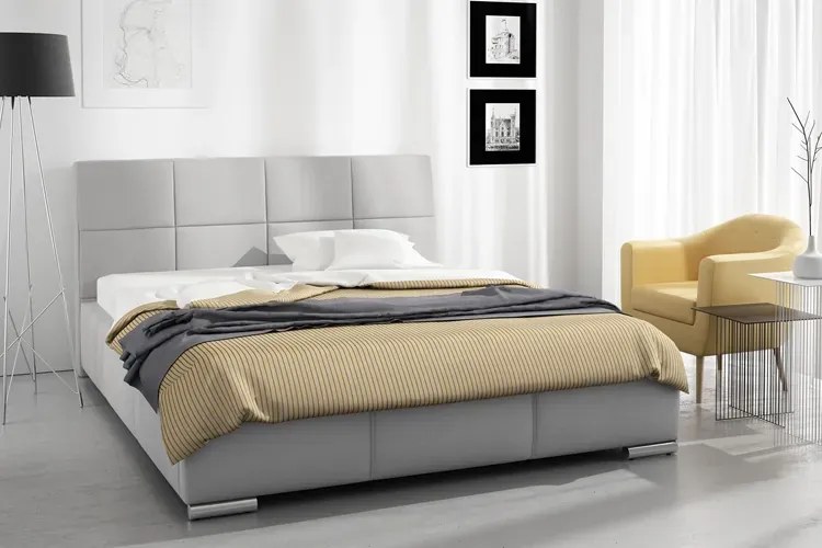 Łóżko tapicerowane Privex 2X 140x200 - 44 kolory