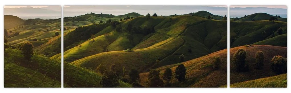 Obraz - Widok na tajskie wzgórza (170x50 cm)