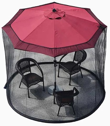 Moskitiera do parasola ogrodowego