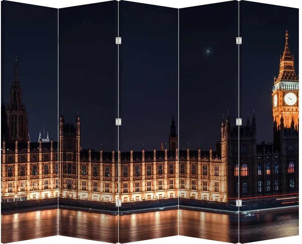 Parawan - Big Ben w Londynie (210x170 cm)