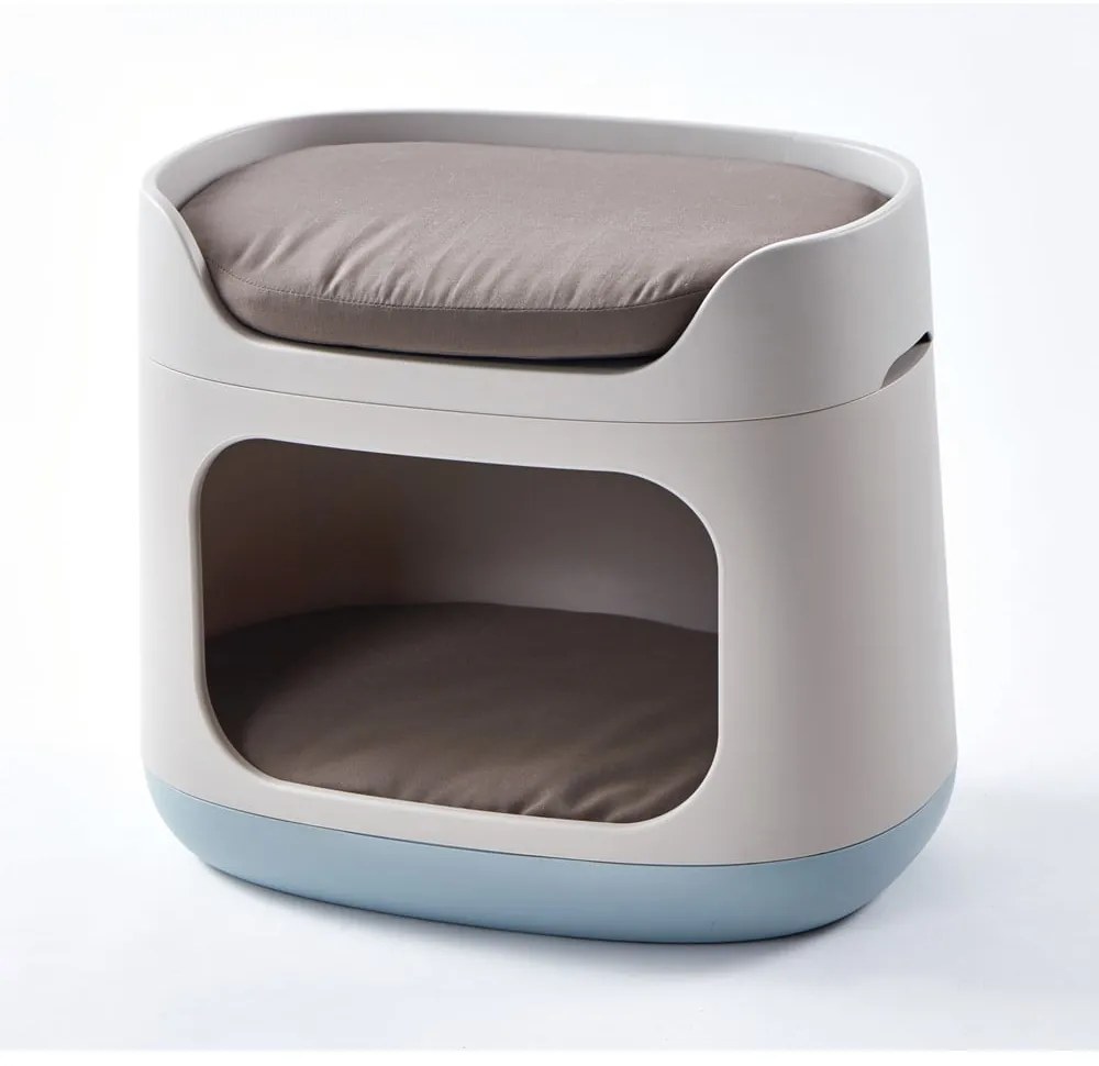 Beżowe legowisko dla kota lub psa Curver Bunkbed