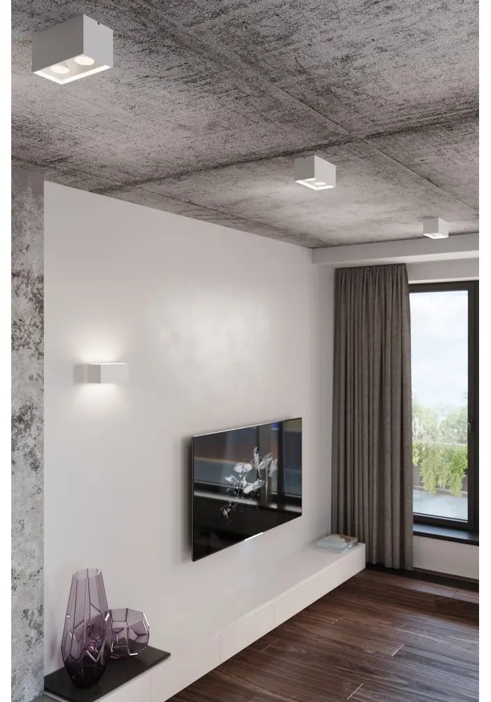 Biały kinkiet Nice Lamps Geo Maxi