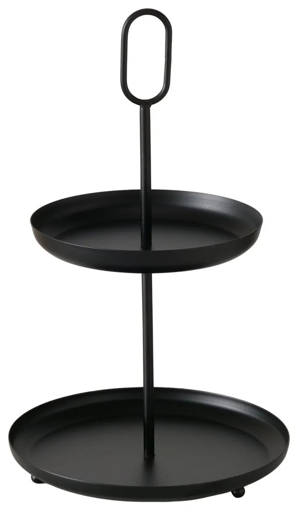 Patera na ciasto GOGO, metalowa, wys. 34 cm