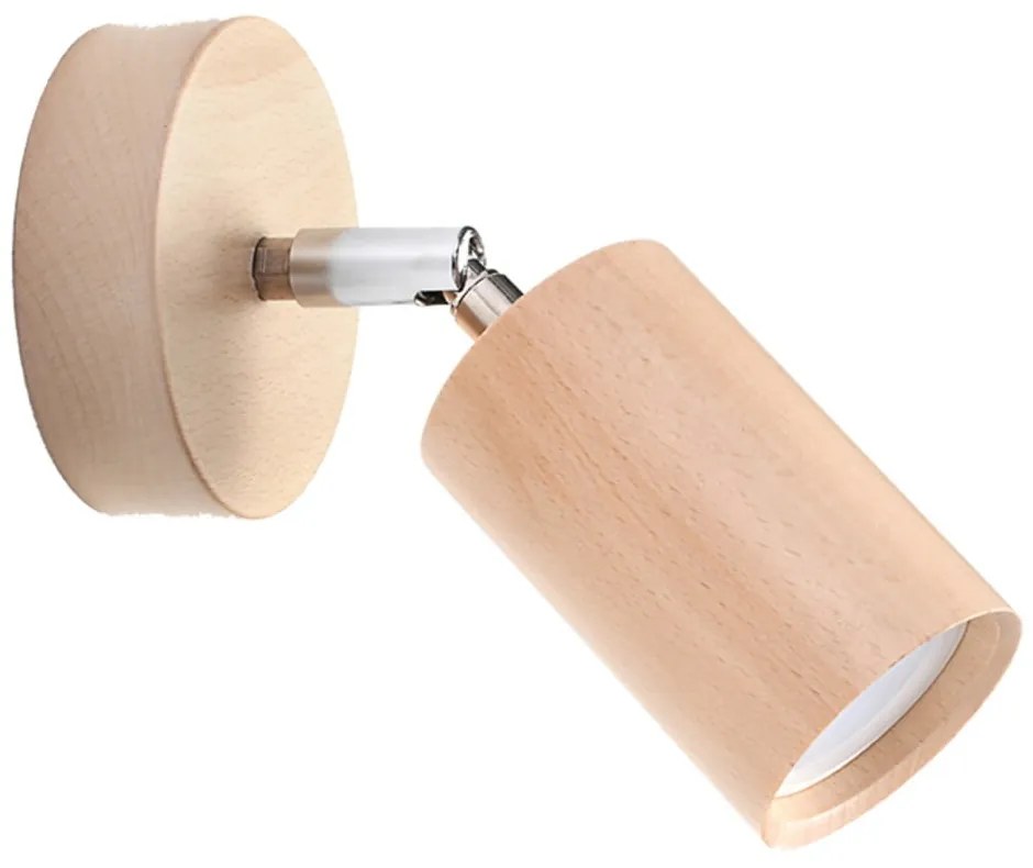 Drewniany kinkiet Sollux Ludwik