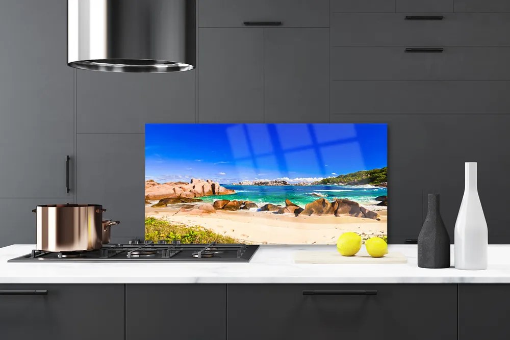 Panel Kuchenny Spokojny Brzeg Morza