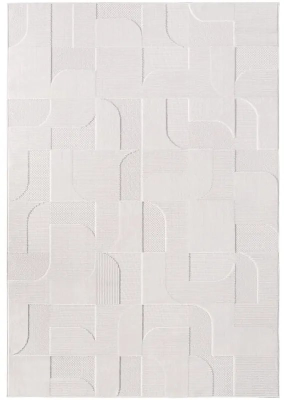 Dywan nowoczesny 3D Doha  kremowy 200 cm x 290 cm