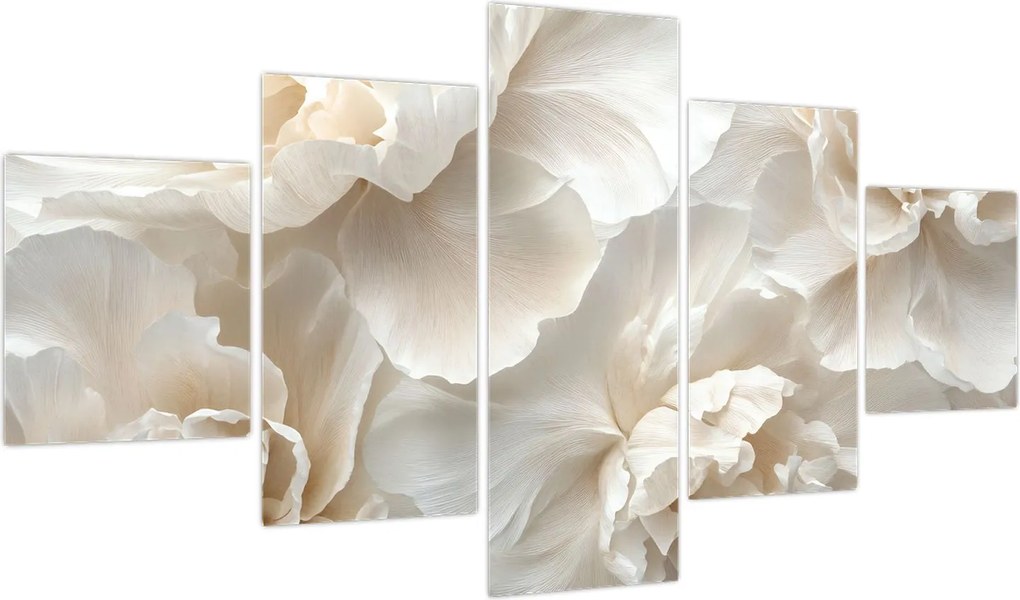 Obraz - Delikatne piwonie (125x70 cm)