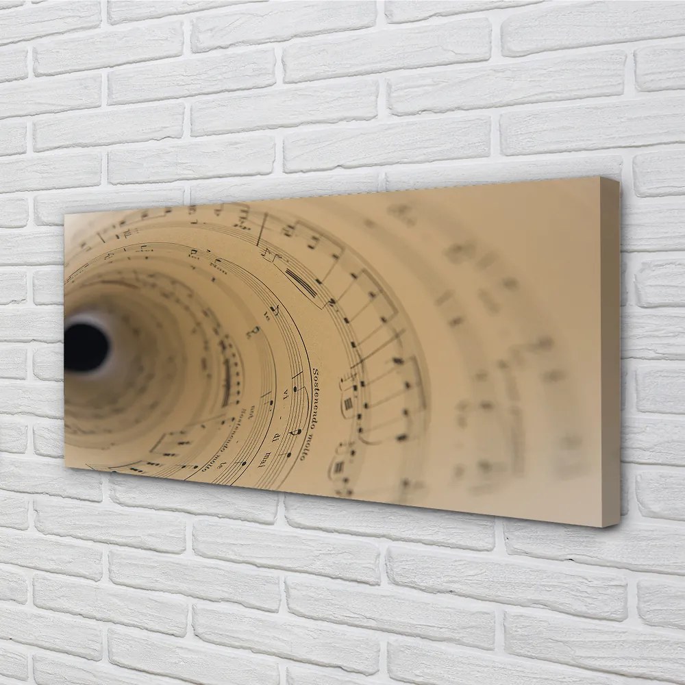 Zdjęcie na płótnie Rękopis Wielkiej Symfonii