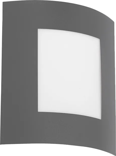 Inteligentna lampa ścienna zewnętrzna antracytowa w komplecie z WiFi A60 - Emmerald