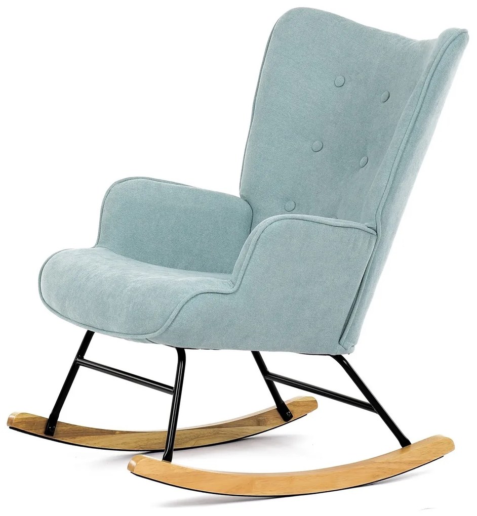Fotel bujany BLUE2, turkusowy