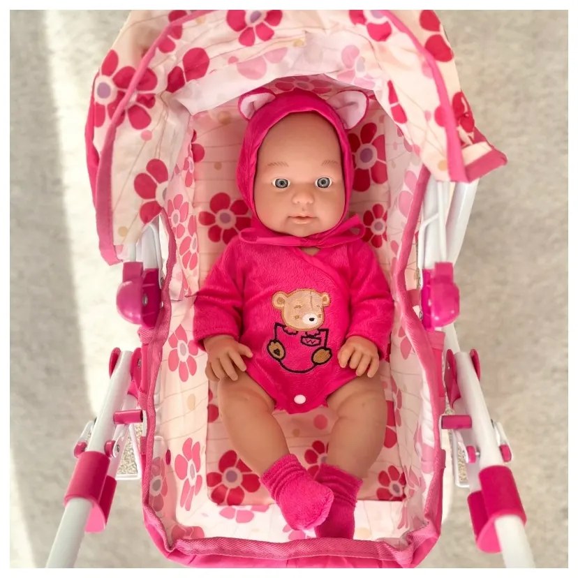 Woopie lalka bobas w ubranku misio 46 cm