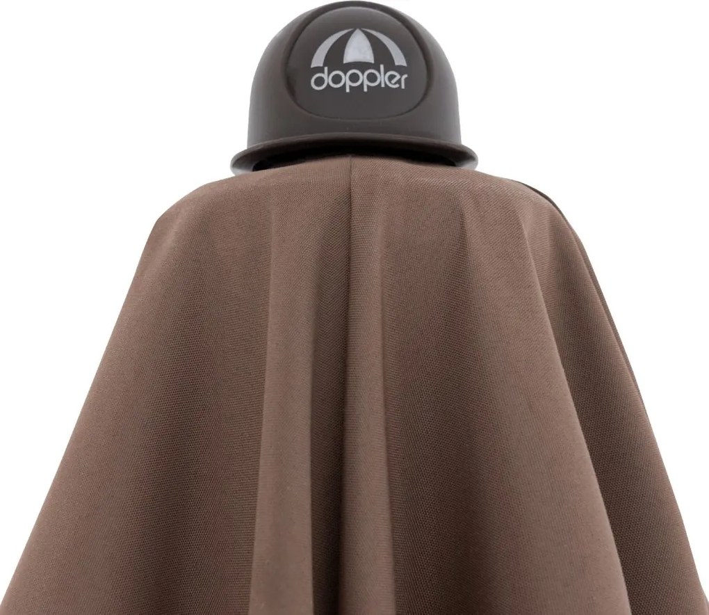 Doppler ALU WOOD 300 x 220 cm brązowa