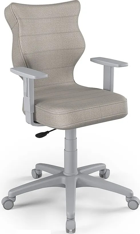 Młodzieżowe krzesło do biurka Duo Grey rozmiar 5 (146-176,5 cm)