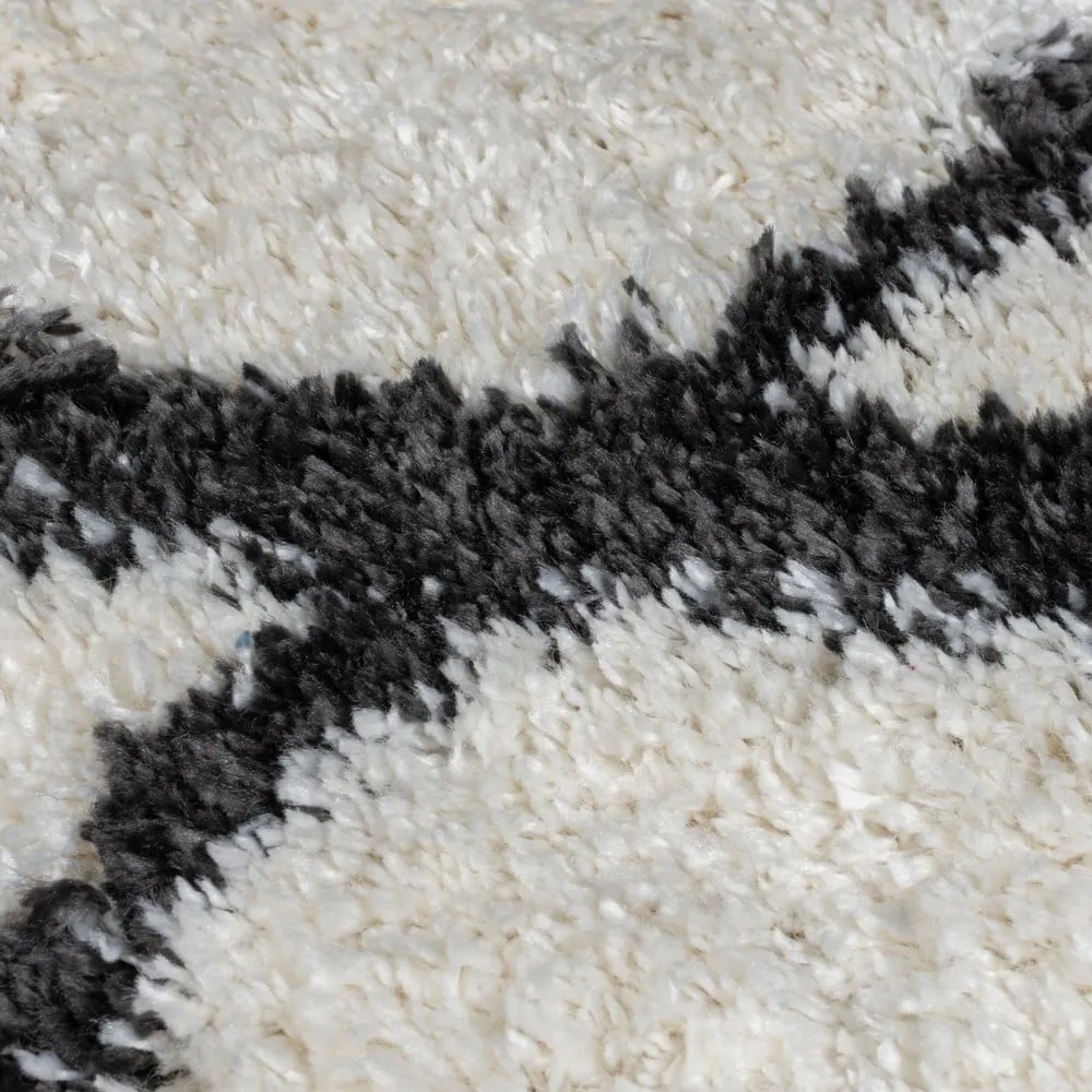 Dywan w kolorze kości słoniowej 80x150 cm Souq Lines – Flair Rugs