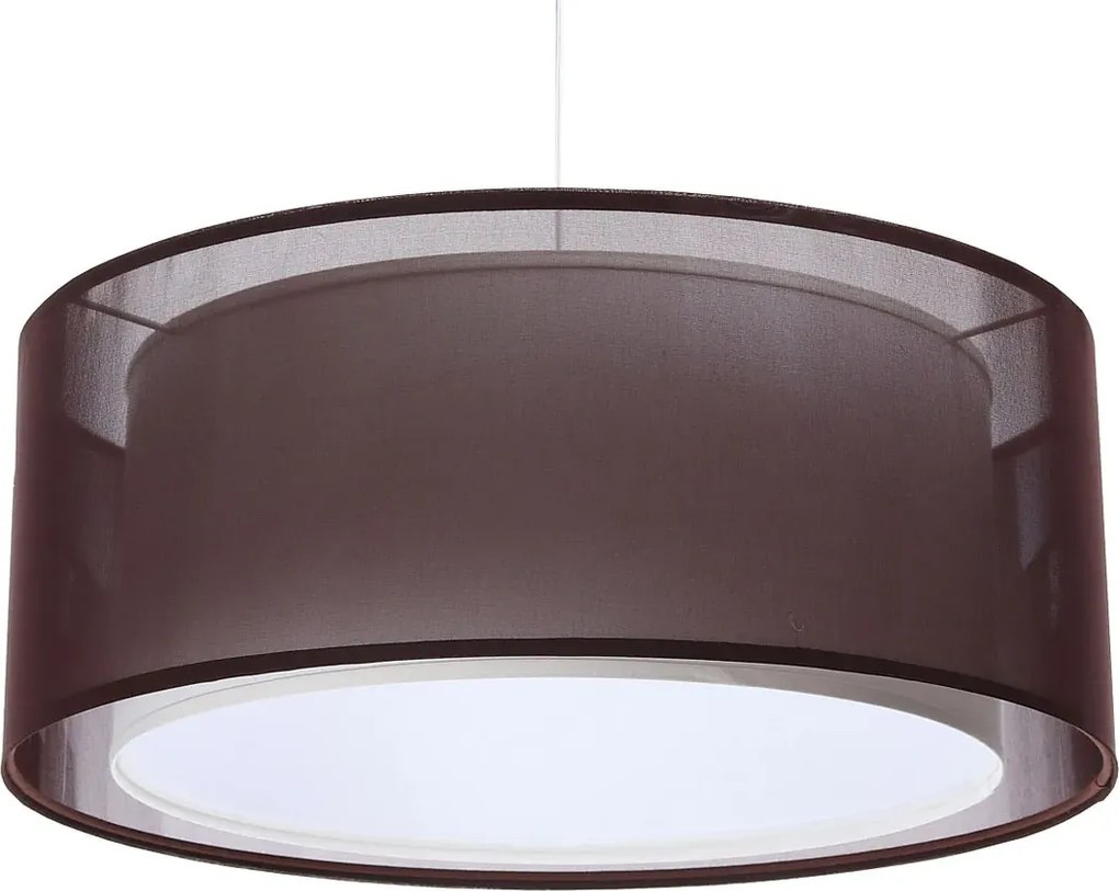 Brązowa elegancka lampa wisząca nad stół - S436 W5-S98