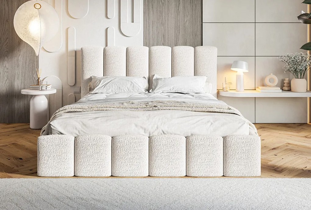 Łóżko Slim 11 z pojemnikiem i stelażem 180x200 cm, kolor Catch Me 01