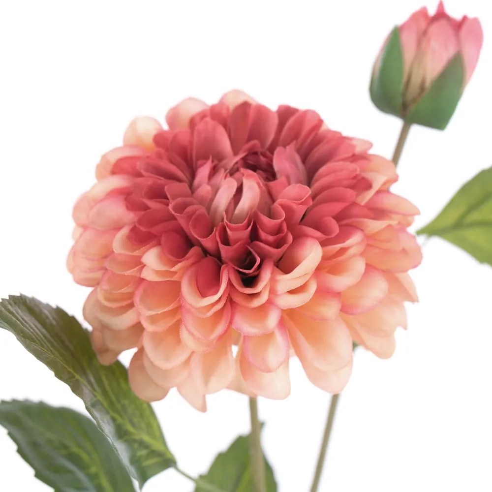 Sztuczne kwiaty zestaw 10 szt. (wysokość 62 cm) Dahlia – AmeliaHome