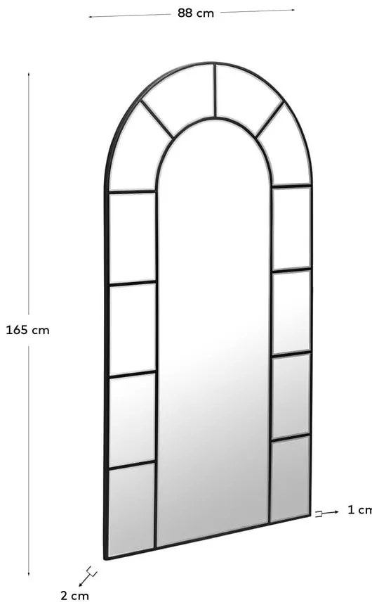 Lustro ścienne 88x165 cm Nediva – Kave Home