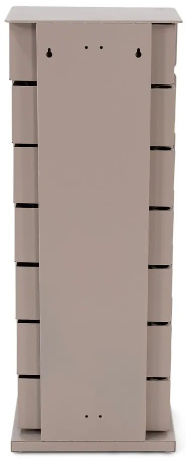 Szarobeżowa metalowa komoda 37x98,5 cm Joey – Spinder Design