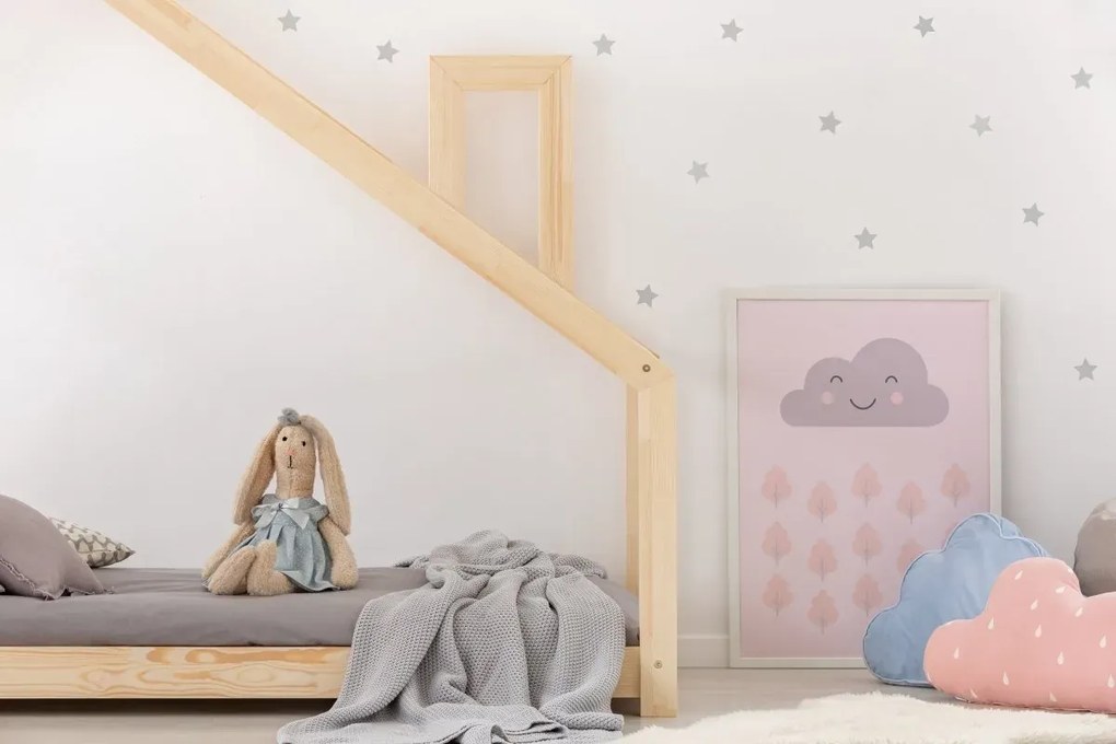 Łóżko dziecięce MILA DMS 80x160 sosna ADEKO STOLARNIA