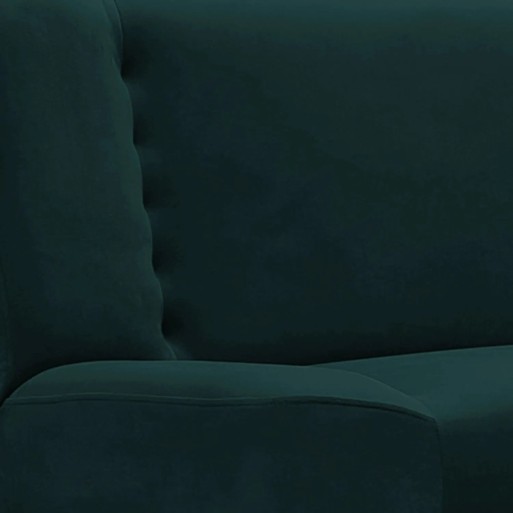 Sofa z Funkcją Spania PIANO Rozkładana Wersalka Dwuosobowa Zielona Nowoczesna do Salonu