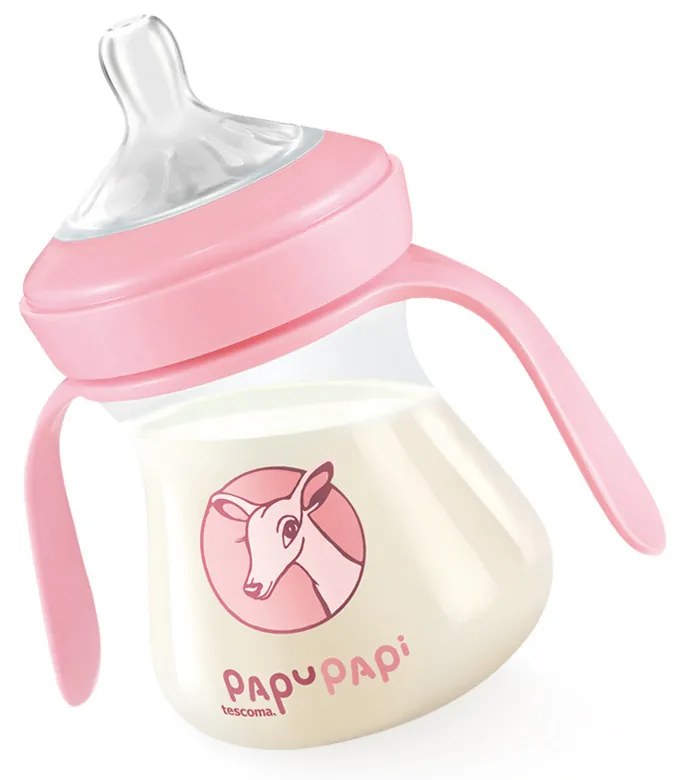 Tescoma Butelka PAPU PAPI 150 ml, różowa, 150 ml