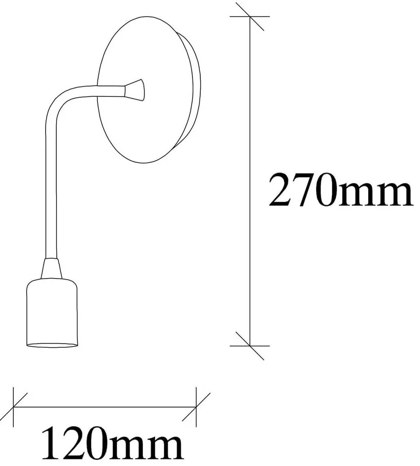Kinkiet w kolorze brązu Dartini – Opviq lights