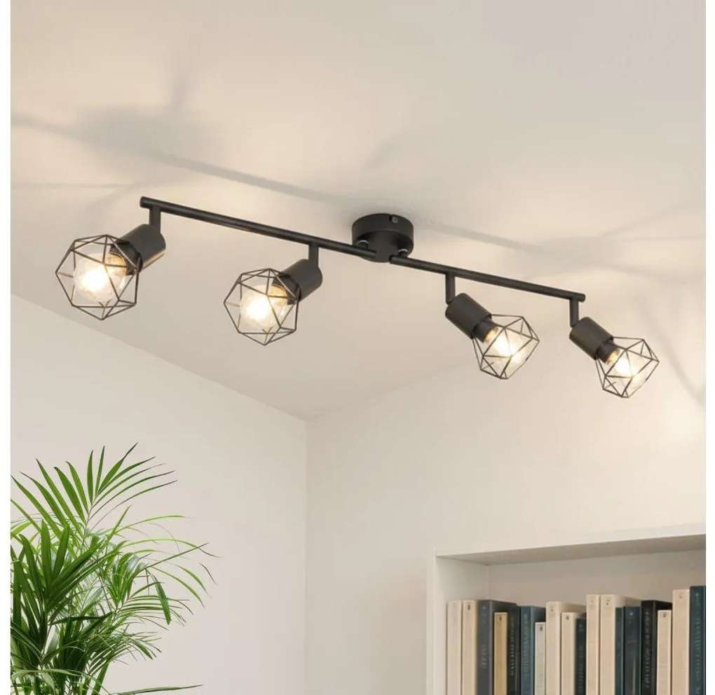 Brilagi - Oprawa punktowa CAGE 4xE14/40W/230V