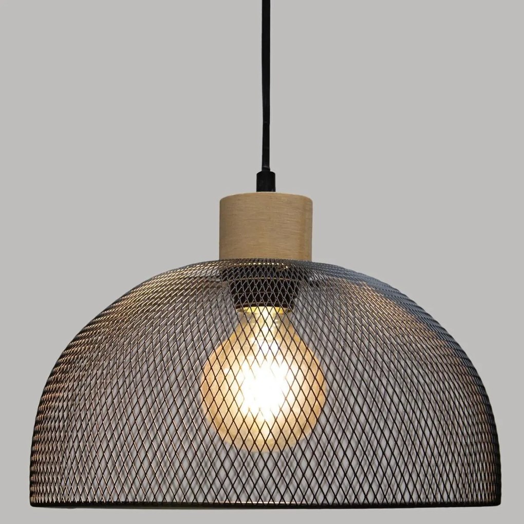Lampa sufitowa nad stół loft ZELLY, Ø 30 cm