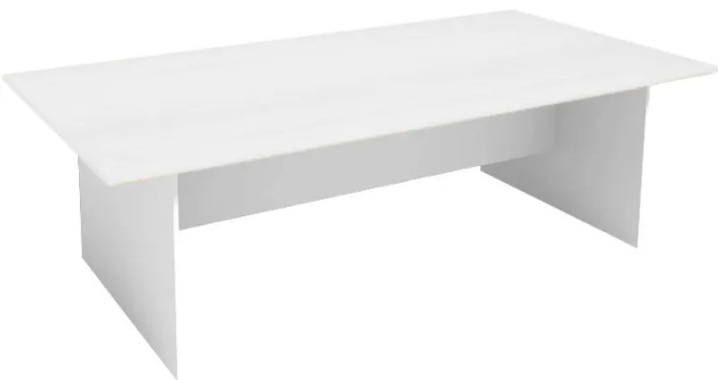 Stół konferencyjny PRIMO WHITE, 2400 x 1200 mm, biały