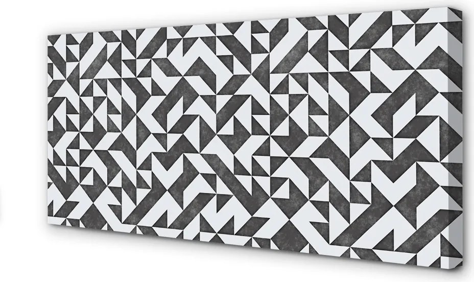 Obraz drukowany na płótnie Abstrakcyjne Wielokąty