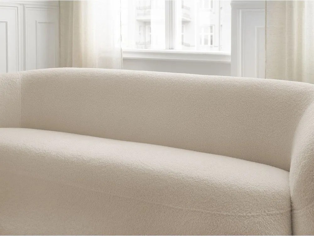 Beżowa sofa z materiału bouclé 193 cm Elina – Bobochic Paris