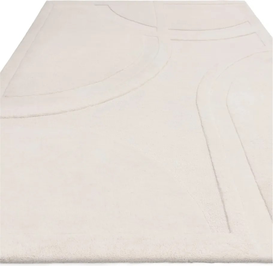 Biały dywan wełniany 200x290 cm Olsen – Asiatic Carpets