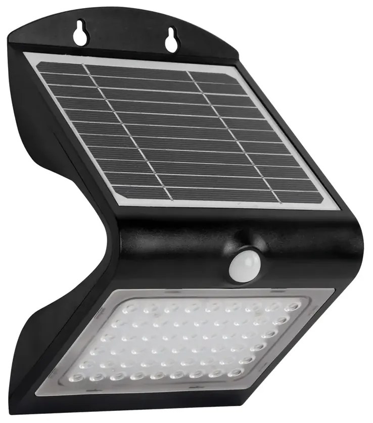Czarny kinkiet solarny - N026-Azok 3.2W