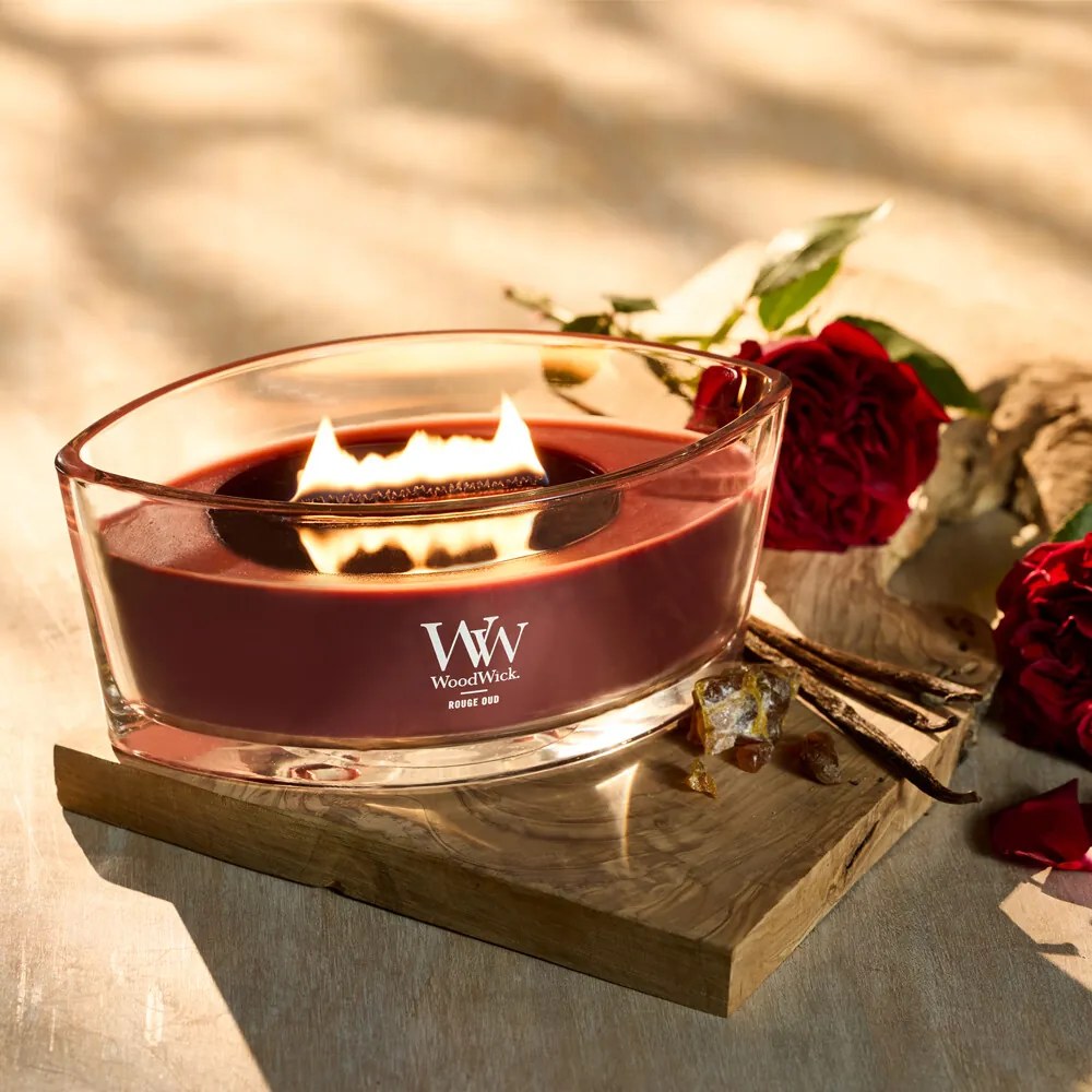 WoodWick Świeca zapachowa Rouge Oud, 453 g