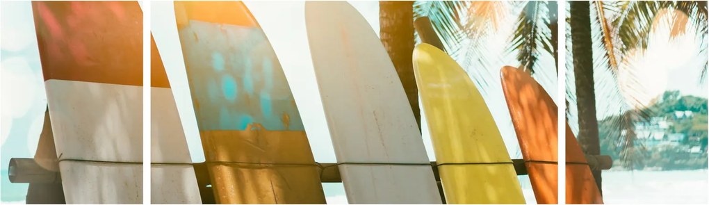 Obraz - Deski surfingowe (170x50 cm)