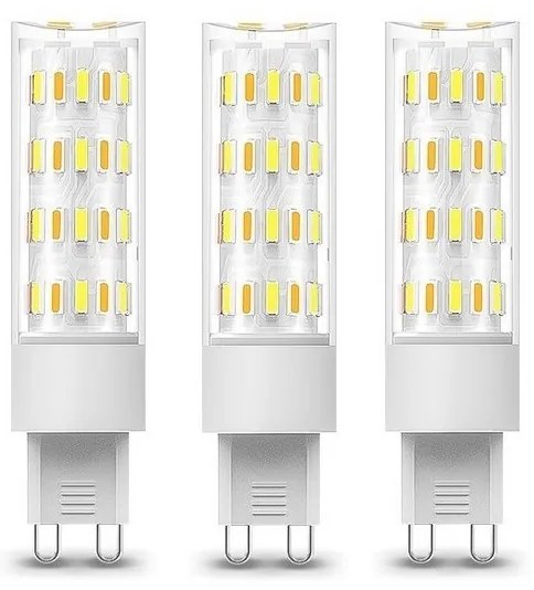 Immax NEO 07763C - Zestaw 3x ściemnialna żarówka LED NEO LITE G9/4W/230V Wi-Fi T