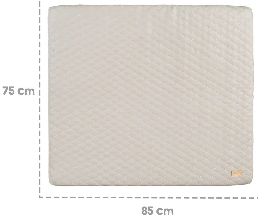 Podkładka do przewijania 75x85 cm Greyish gesteppt – Roba
